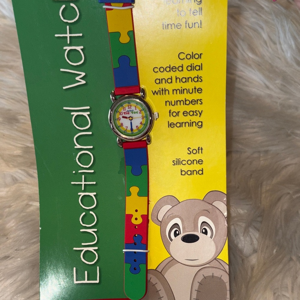 Speidel Multicolor Puzzle Design Kids Watch